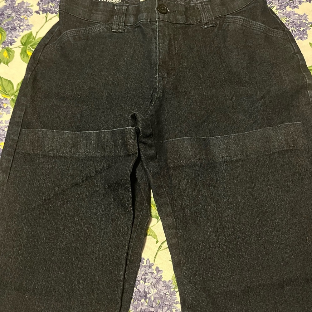 Lee comfort waist denim pants size 8